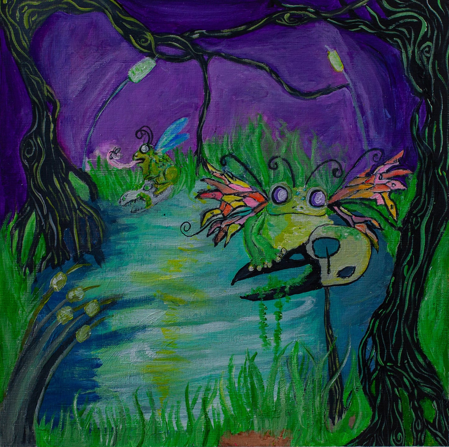 Faerie Frog - Giclee Print