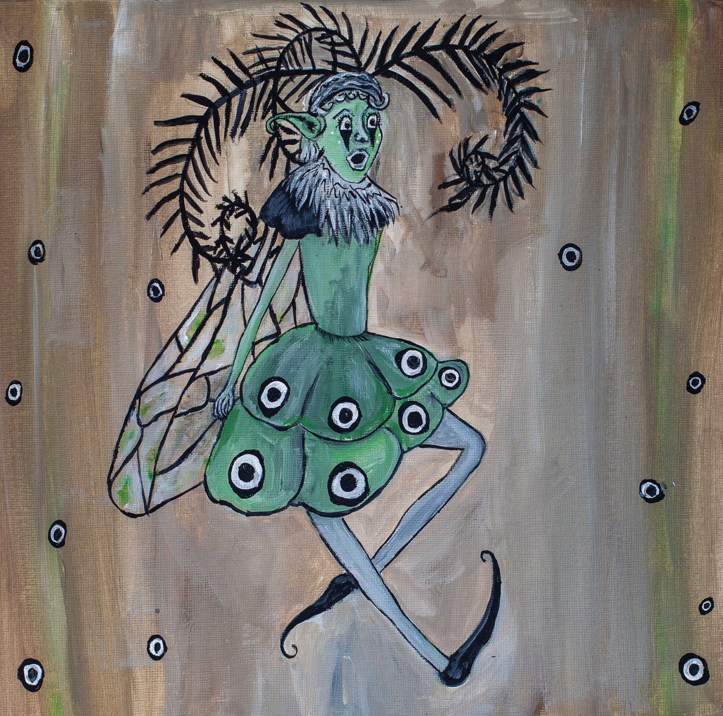 Jester Fae Moth - Giclee Art Print