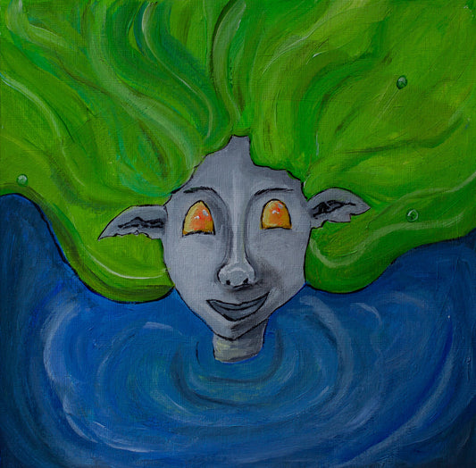 Water fae Gwragedd Annwn -Giclee Print