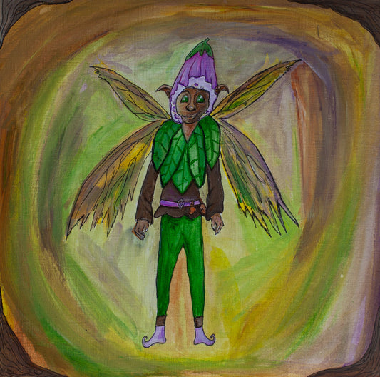 Foxglove Fae -Giclee Print