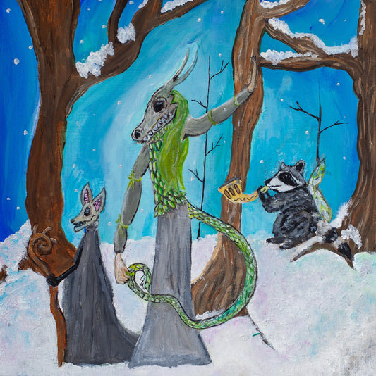 Trooping Faeries - Giclee Art print